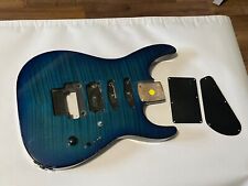 Corpo de guitarra anos 2000 feito no Japão Jackson DK2 Dinky Blue Flame pronto para Floyd comprar usado  Enviando para Brazil