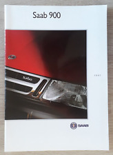 Saab 900 brochure for sale  BOURNE