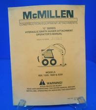 Mcmillen series hydraulic, used for sale  Shelbyville