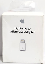 Apple - Adaptador USB Lightning para Micro - Branco MD820ZM/A CAIXA ABERTA GENUÍNO comprar usado  Enviando para Brazil