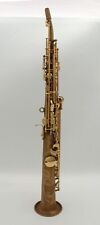 Usado, Saxofone soprano reto braço leve curado música oriental não removível tecla G comprar usado  Enviando para Brazil