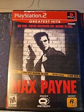 Usado, Max Payne (PS2, 2001) CIB. Arte aceitável. comprar usado  Enviando para Brazil