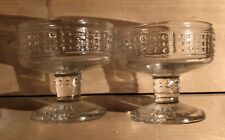 Riihimaen lasi Finland Glass Serving Bowls Model Barokki myynnissä  Kuvansi