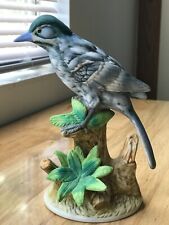 Usado, Estatueta Bluebird por Angelina Originals vintage pintada à mão porcelana bisque 7" comprar usado  Enviando para Brazil