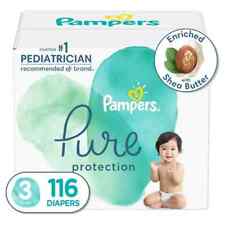 Pampers Pure Protection Diapers Enormous Pack - Size 3 - 116ct - OPEN BOX for sale  Shipping to South Africa