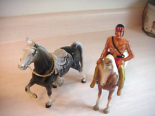VINTAGE ( 2 ) (1950'S WESTERN HORSES & INDIAN for sale  Shipping to South Africa