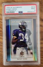 1999 SP Autêntico Supremacy Randy Moss S10 PSA 9 - pop 1, nenhum classificado como superior! comprar usado  Enviando para Brazil