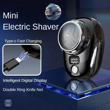 Mini afeitadora eléctrica portátil para hombre USB recargable con digital D segunda mano  Embacar hacia Argentina