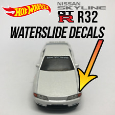 1/64 NISSAN SKYLINE GTR R32 Custom Scale WaterSlide Decals Headlight Hot Wheel for sale  Shipping to South Africa