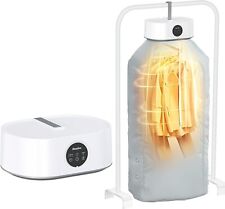 Secador de roupas elétrico portátil EasyAcc viagem embutido LED UV, temporizador 1/2/4H comprar usado  Enviando para Brazil
