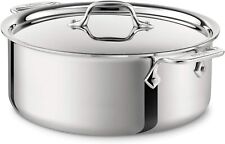 All-clad D5 inoxidável polido 6 qt Ultimate Soup Pot com tampa & 14 polegadas concha comprar usado  Enviando para Brazil