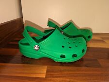 Crocs green clogs for sale  CORBY