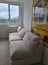 Loaf cream sofa for sale  LONDON
