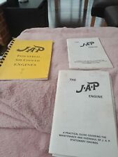 Jap engine booklet for sale  LEEDS