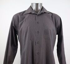Camisa social masculina manga longa Egara sem ferro slim fit tamanho 16-1/2 32-33 comprar usado  Enviando para Brazil