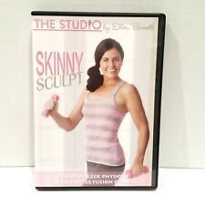 The Studio por Ellen Barrett Skinny Sculpt DVD Pilates Fusion Fitness Exercício CE comprar usado  Enviando para Brazil