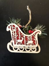 Wooden christmas ornament for sale  Columbus