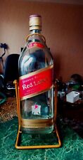 450 cl Johnnie Walker RED LABEL garrafa vazia grande com suporte de derramamento 4,5 L comprar usado  Enviando para Brazil