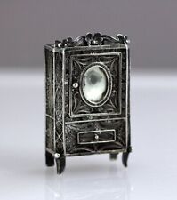 Srebrna Miniaturka z serii Meble  dla lalek Filigran XIX wiek na sprzedaż  PL