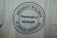 Vintage university of illinois sociology Champaign urbana t shirt mens large 90s for sale  Shipping to South Africa