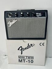 Amplificador de práctica Fender Mini Twin MT-10 edición limitada - requiere 9 V, usado segunda mano  Embacar hacia Argentina