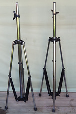 Vintage Speaker Stands Professional Heavy Duty Stage Band PA System Metal Stands for sale  Shipping to South Africa