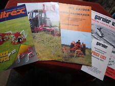 Haymaking leaflets. garnier. for sale  MIRFIELD