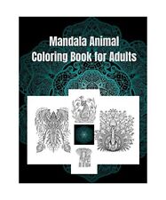 Mandala animal coloring gebraucht kaufen  Trebbin