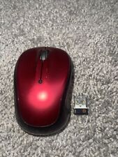 Mouse compacto óptico sem fio Logitech - M325 vermelho comprar usado  Enviando para Brazil