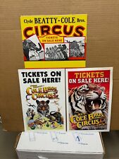 Vintage circus ticket for sale  Sarasota