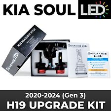 Kit de faróis LEDs de resistência KIA H19 LED, 55W 10000LM super brilhante LED, IP65, x2, usado comprar usado  Enviando para Brazil