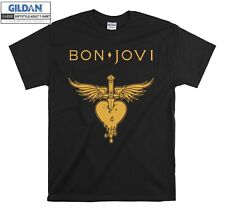 Camiseta unissex masculina feminina turnê banda de rock americana Jon Bon Jovi 72, usado comprar usado  Enviando para Brazil