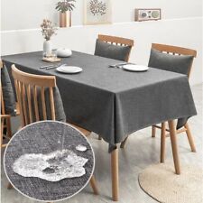 Usado, Toalha de mesa toalha de mesa cor sólida algodão linho toalha de mesa de jantar comprar usado  Enviando para Brazil