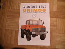 Prospekt unimog zug gebraucht kaufen  Weinheim