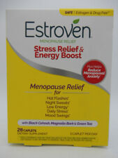Used, (2PK) Estroven Stress Relief & Energy Boost Menopause 28 Caplets 092961019474VL for sale  Shipping to South Africa