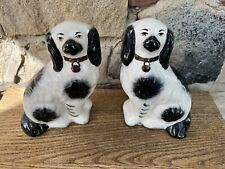 Pair pottery spaniel for sale  COCKERMOUTH