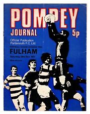 Portsmouth fulham 1971 for sale  BODMIN