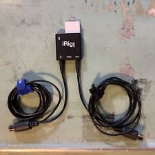 IK Multimedia iRig MIDI Interfaz y Conector Lightning to Dock para iPhone/iPad segunda mano  Embacar hacia Mexico