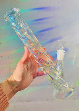 Rainbow glass bong for sale  Shipping to Ireland