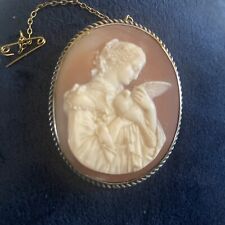 Cameo brooch vintage for sale  WINGATE