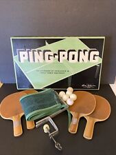 Vintage Ping Pong By Parker Brothers Table Tennis Complete Threea Balls for sale  Shipping to South Africa