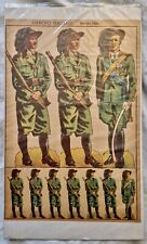 Soldatini carta esercito usato  Italia