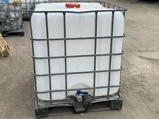IBC CAGE WITH WATER TANK OR WITHOUT 1000LTR IBC CONTAINER WATER/OIL STORAGE for sale  GLOSSOP
