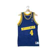 Camiseta Vintage 1990 Golden State Warriors Chris Webber Tamanho 40 Antiga Anos 90 NBA comprar usado  Enviando para Brazil