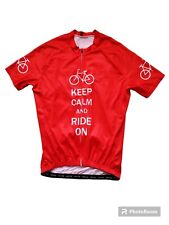 Camiseta Keep Calm and Ride On Cycling. GG. comprar usado  Enviando para Brazil