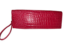 Bolsa de mão removível de PVC jacaré vermelho carteira bolsa lateral comprar usado  Enviando para Brazil