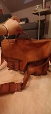 Leather satchel bag for sale  BRENTFORD