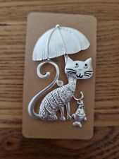 Magnetic cat brooch for sale  DAVENTRY