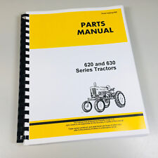 Used, PARTS MANUAL FOR JOHN DEERE 620 630 TRACTOR CATALOG ASSEMBLY EXPLODED VIEWS BOOK for sale  Brookfield