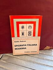 Epigrafia italiana moderna usato  Torino